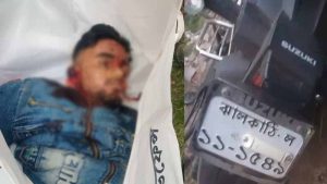 ঝালকাঠিতে ট্রাক চাপায় প্রাণ গেল মোটরসাইকেল চালকের