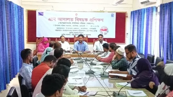 কাঠালিয়ায় গ্রাম আদালত বিষয়ক প্রশিক্ষন শুরু