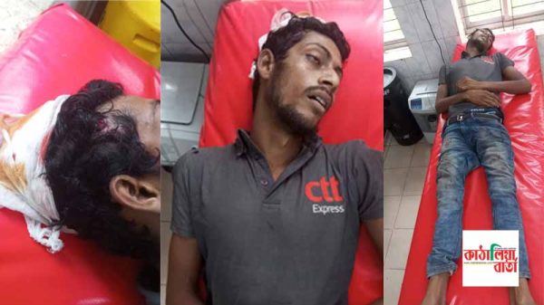 কাঠালিয়ায় বালুবোঝাই ট্রলি থেকে ছিটকে পড়ে চালক নিহত