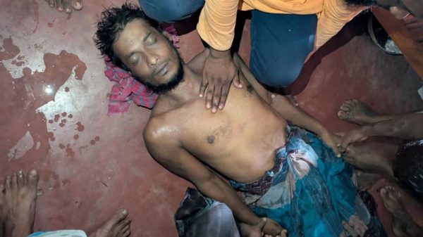 কাঠালিয়ায় বজ্রপাতে যুবকের মৃত্যু