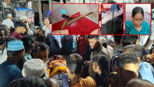 কাঠালিয়ায় স্ত্রীর হাতুড়ি ও শাবলের আঘাতে স্বামী নিহত, স্ত্রী লিজা গ্রেফতার